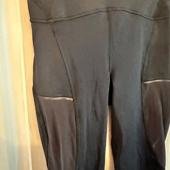 🖤 Lululemon Always Airy High-Rise Run Crop 19" Black - Size 6 💨 - Picture 9 of 13